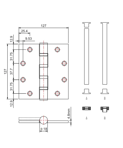 doors hinges