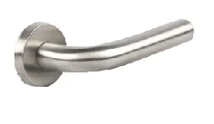 Stainless steel lever door handle