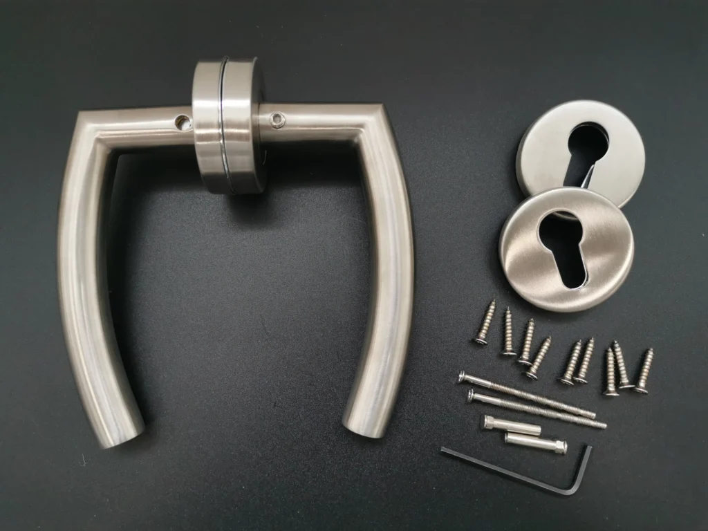 stainless steel lever door handles