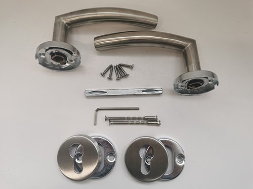 stainless steel door levers