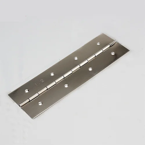 piano hinge with holes