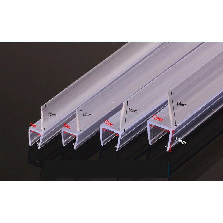 glass shower door sealing strip