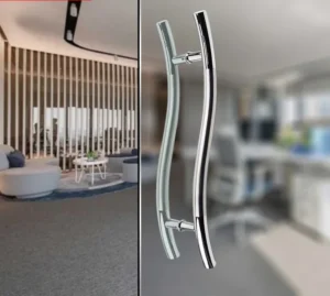 stainless steel pull door handles