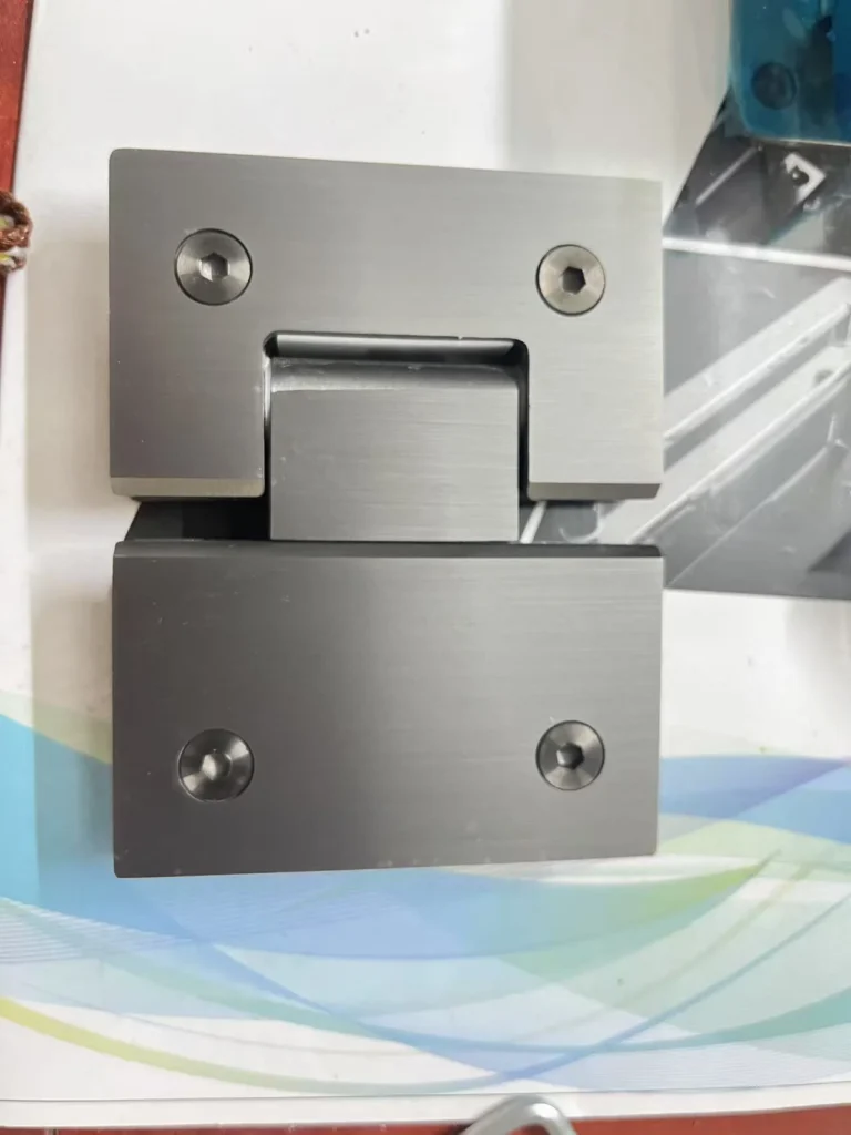 bathroom glass door hinges