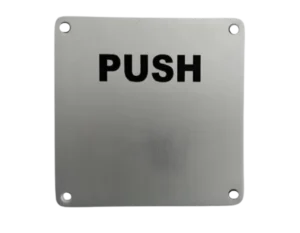 commercial door push plate