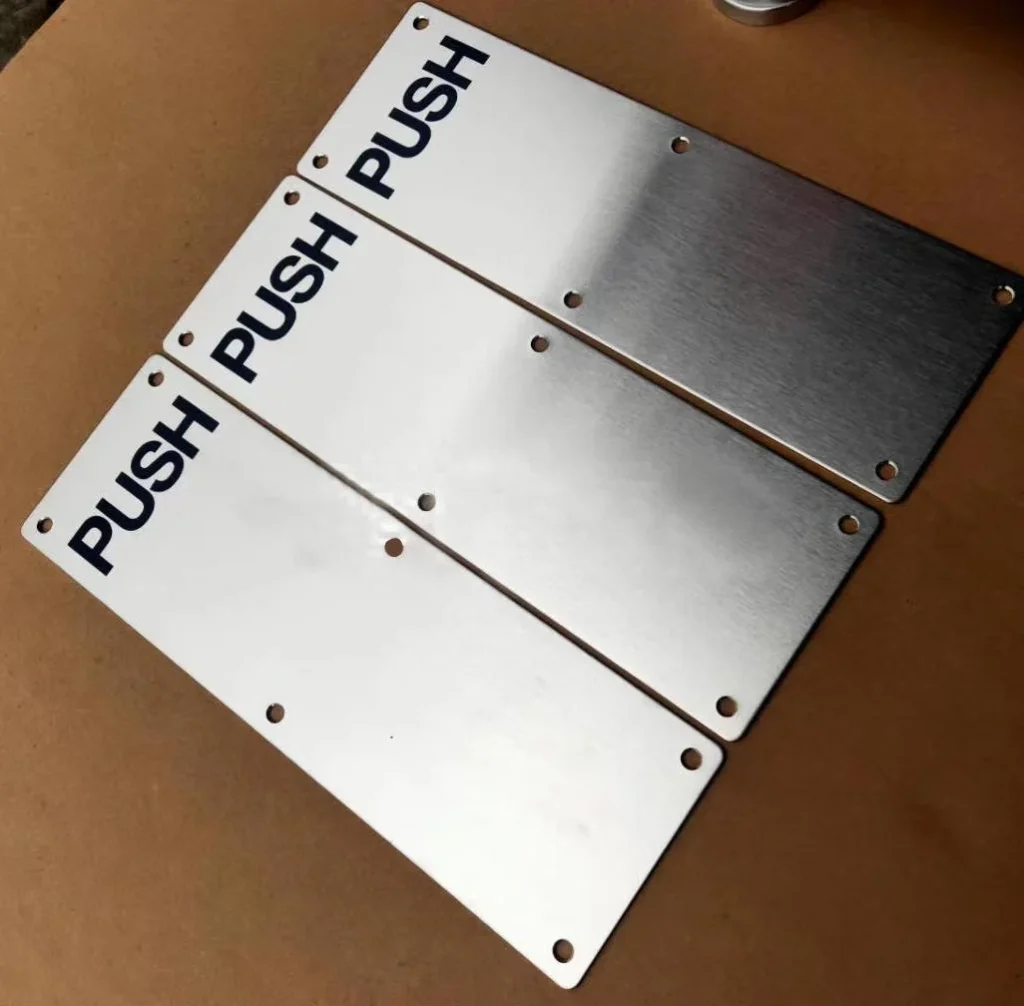 Commercial Door Push Plates