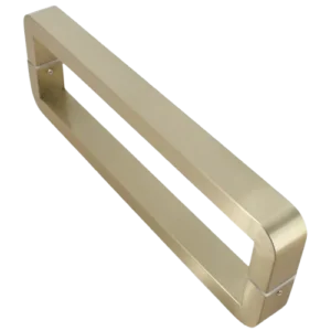 brushed stainless steel pull handle