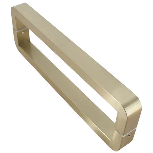 brushed stainless steel pull handle