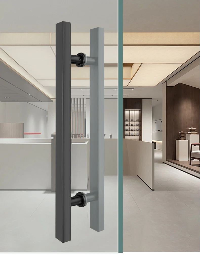 stainless door pull handle