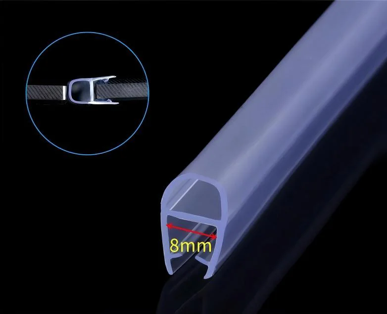 vertical shower door seal strip