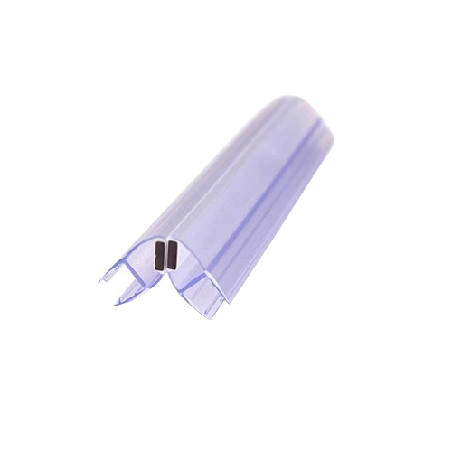 vertical shower door seal strip magnetic