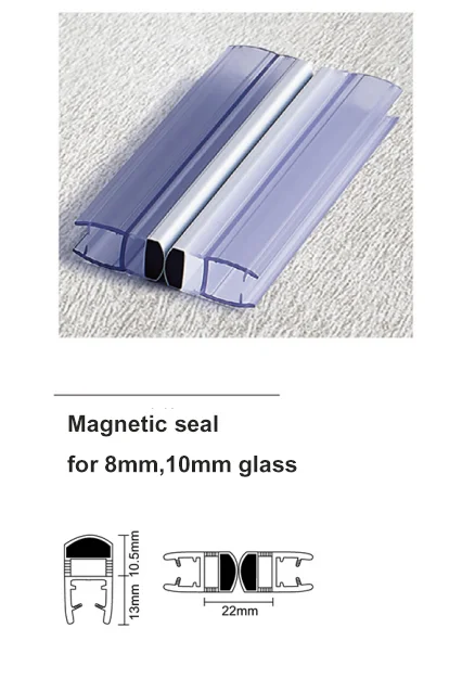 magnetic shower strips