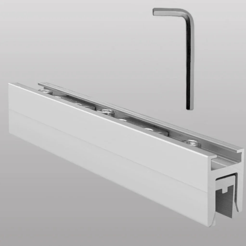 Long Glass Door Clamp