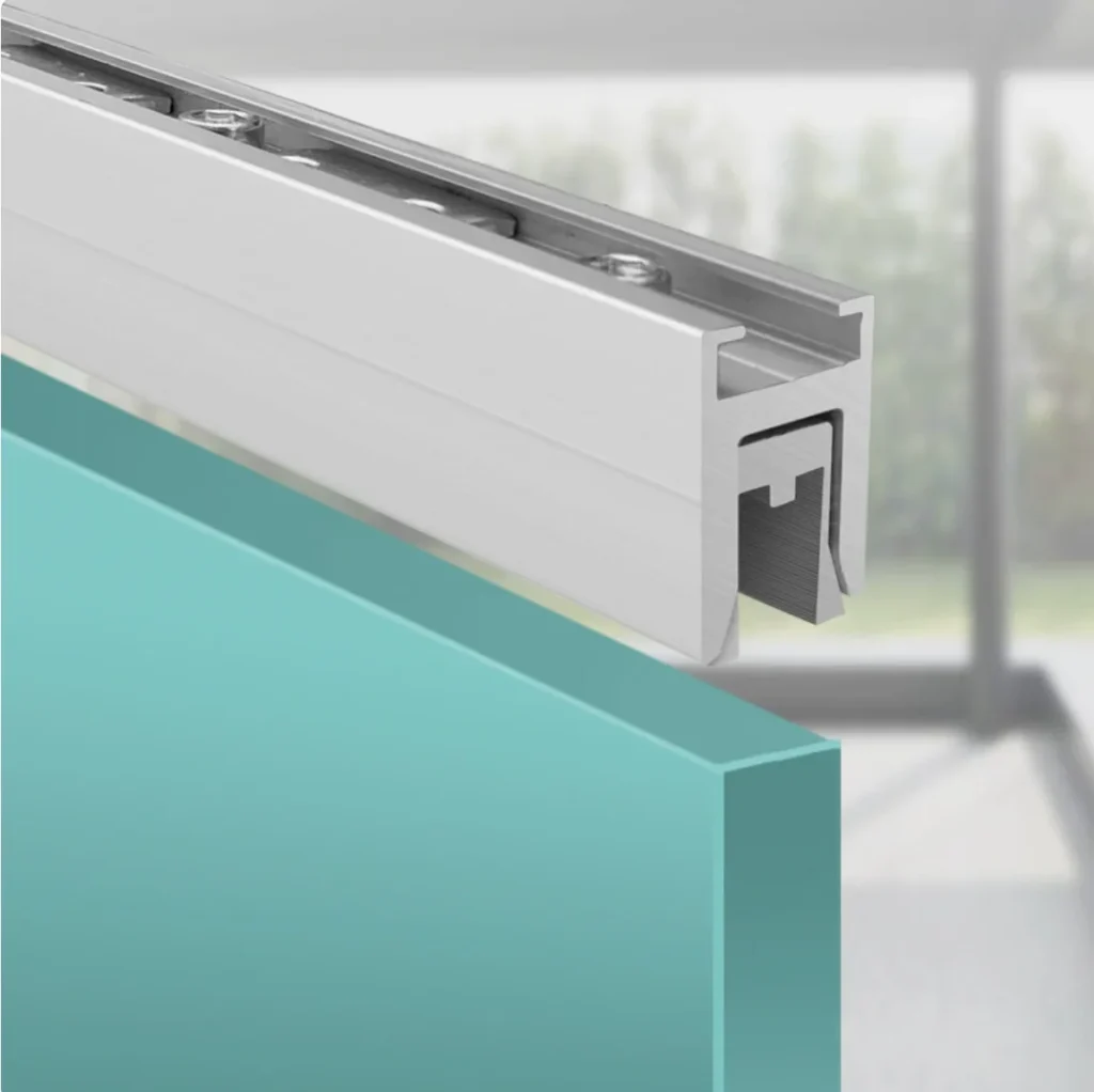 Long Glass Door Clamp