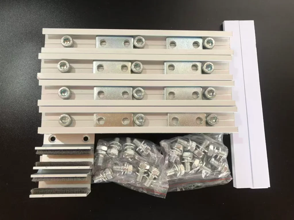 Long Glass Door Clamp