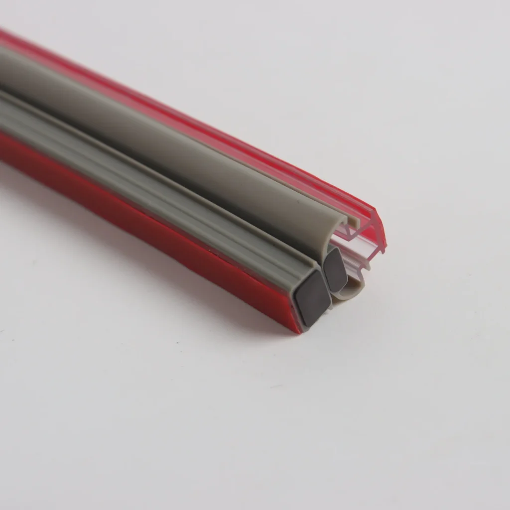 Vertical Shower Door Seal Strip Magnetic