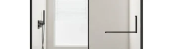 shower door handle types