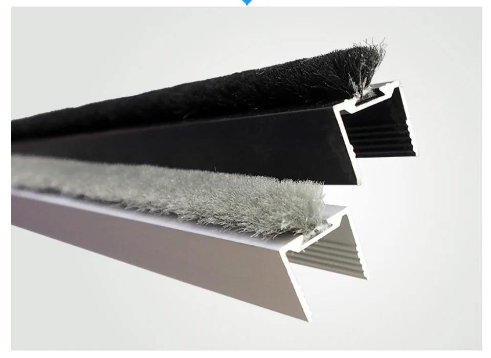 glass door brush seal